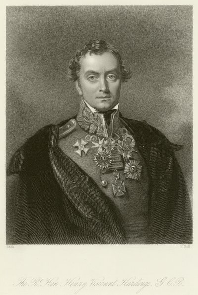 Højre ærede Henry Hardinge af English School