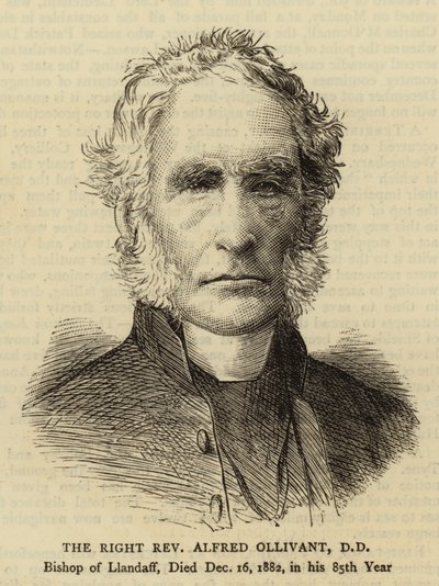 Den højærværdige Alfred Ollivant, DD (gravering) af English School