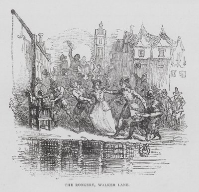 The Rookery, Walker Lane (gravering) af English School