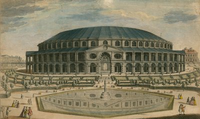 Rotunda House and Gardens i Ranelagh, London af English School