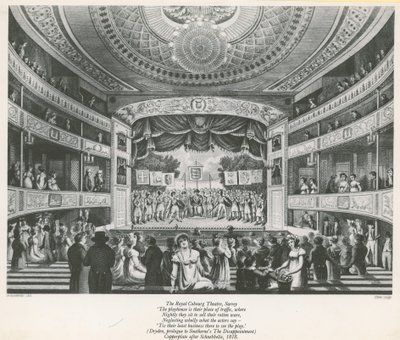 Royal Cobourg Theatre, Surrey af English School