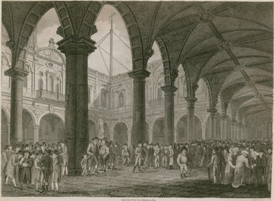 Royal Exchange, London af English School