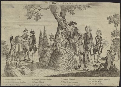 Die königliche Familie von English School