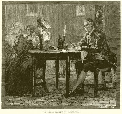 Kongefamilien i Varennes af English School