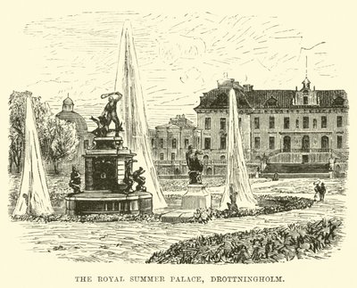 Das königliche Sommerschloss Drottningholm von English School