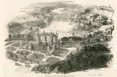 The Royal Surrey Gardens (Surrey Zoological Gardens), London af English School