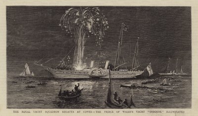 Royal Yacht Squadron Regatta ved Cowes, Prinsen af Wales