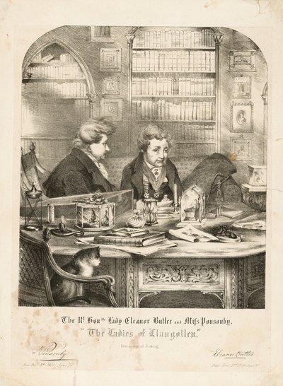 Die Rt. Hon. Lady Eleanor Butler und Miss Ponsonby, 