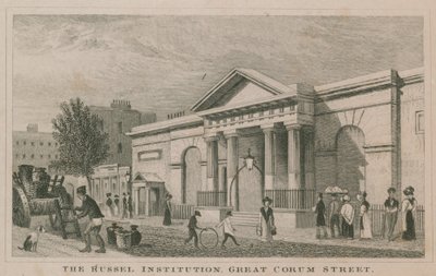 Russell Institution, Great Coram Street, London af English School