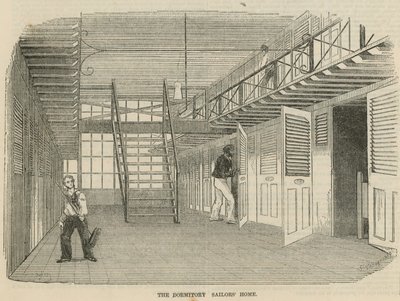 The Sailors Home, Ratcliff: Sovesalen af English School