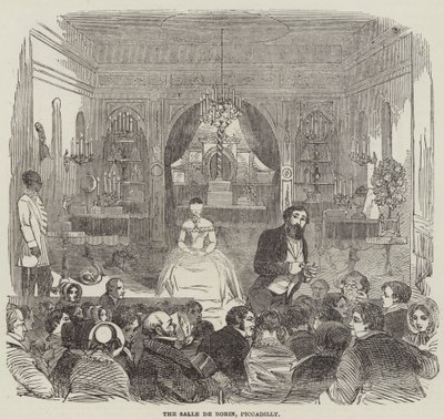 Salle de Robin, Piccadilly (gravering) af English School