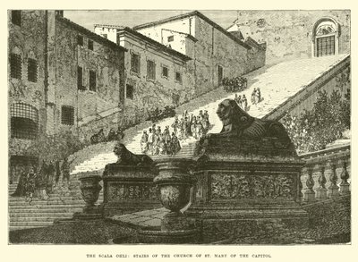 Scala Coeli, trapper til kirken St Mary of the Capitol af English School