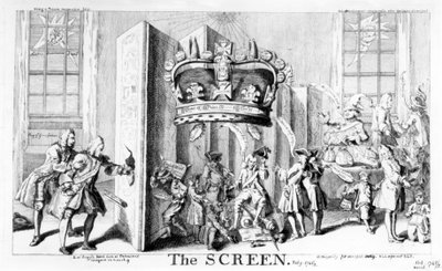 Skærmen, 1742 af English School
