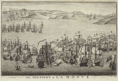Havkampen ved La Hogue af English School