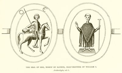 Odos segl, biskop af Bayeux, halvbror til William I af English School