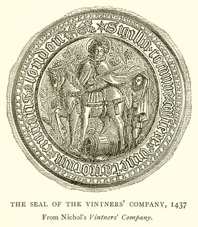 Vinmandskompagniets Segl, 1437 af English School