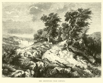 Serpentara nær Olevano af English School