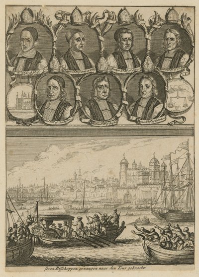 De syv biskopper, prøvet for oprør af English School