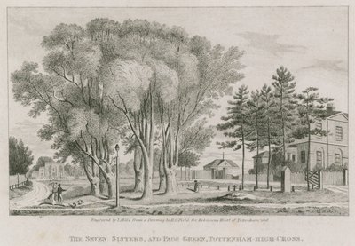 The Seven Sisters og Page Green, Tottenham High-Cross, London af English School