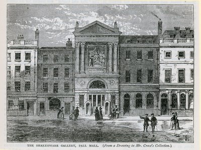 Shakespeare Gallery, Pall Mall, London af English School