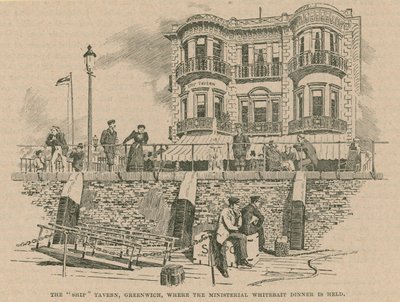 The Ship Tavern, hvor Ministerial Whitebait Dinner afholdes af English School