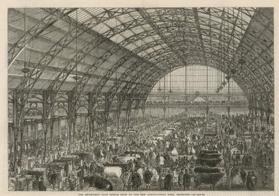 Smithfield Club Cattle Show i den nye landbrugshal af English School