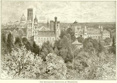 Das Smithsonian Institut in Washington von English School