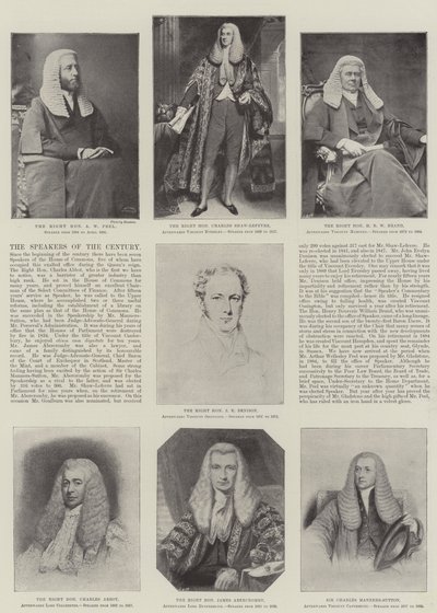 Århundredets højttalere (litho) af English School