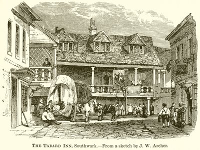 Tabard Inn, Southwark af English School