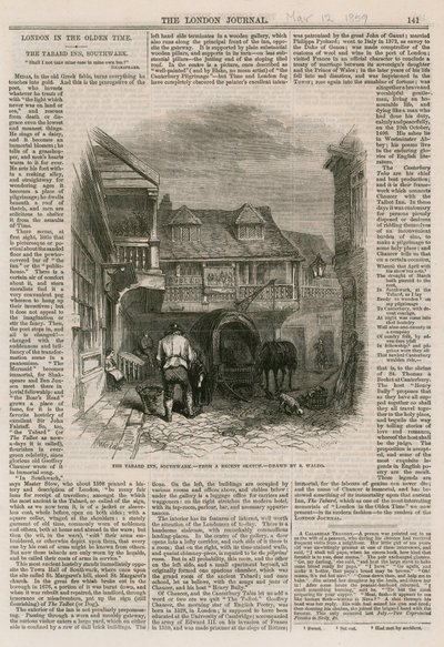 Tabard Inn, Southwark af English School