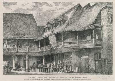 Tabard Inn, Southwark af English School