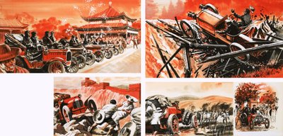 The Ten Thousand Mile Motor Race af English School