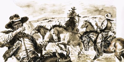 Texas Ranger af English School