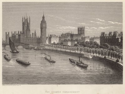 The Thames Embankment, London af English School