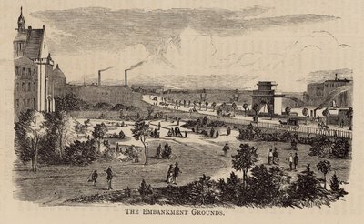 The Thames Embankment-området af English School
