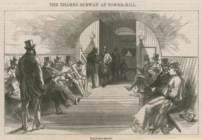 Themsen Subway ved Tower Hill af English School