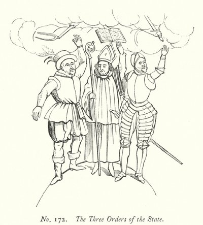 Statens tre ordener (gravering) af English School