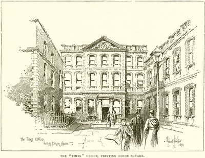 The Times Office, Printing House Square af English School