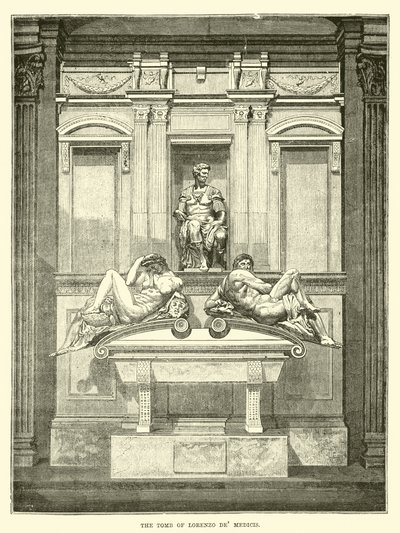 Lorenzo de Medicis grav af English School