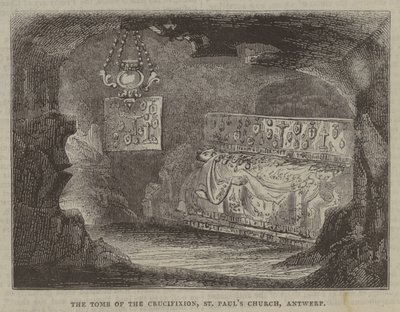 Das Grab der Kreuzigung, St. Pauls Kirche, Antwerpen von English School