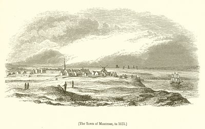 Byen Montrose, i 1571 af English School