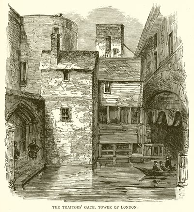 Traitors Gate, Tower of London af English School