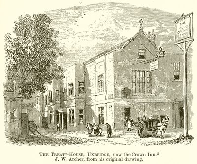 Treaty-House, Uxbridge, nu Crown Inn af English School