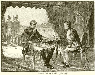 Tilsit-traktaten af English School
