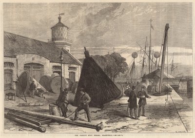 The Trinity Wharf, Blackwall af English School