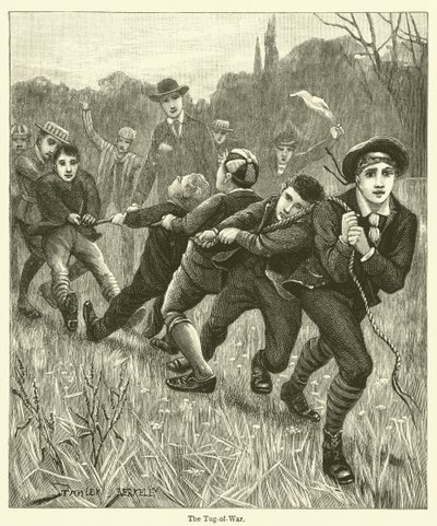 Tovtrækningen (gravering) af English School