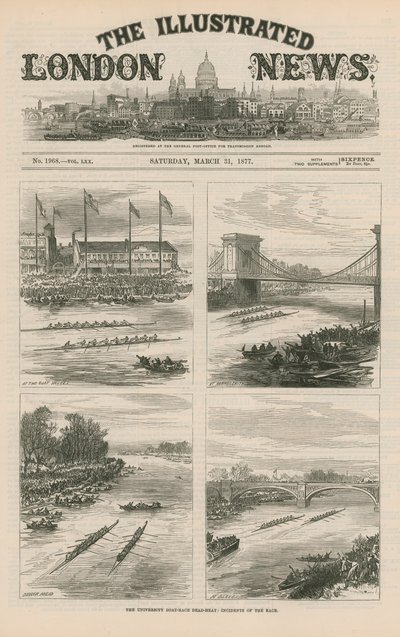 Universiteternes bådrace dødt løb af English School