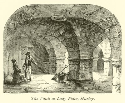 Das Gewölbe bei Lady Place, Hurley von English School