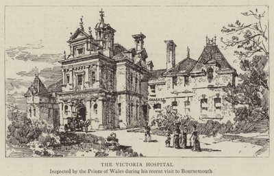 Victoria Hospital (gravering) af English School