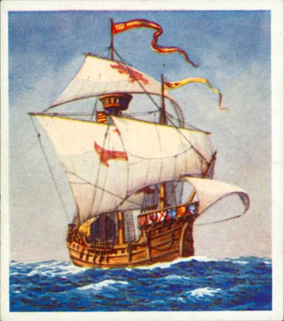 "Vittoria" (farvelitografi) af English School